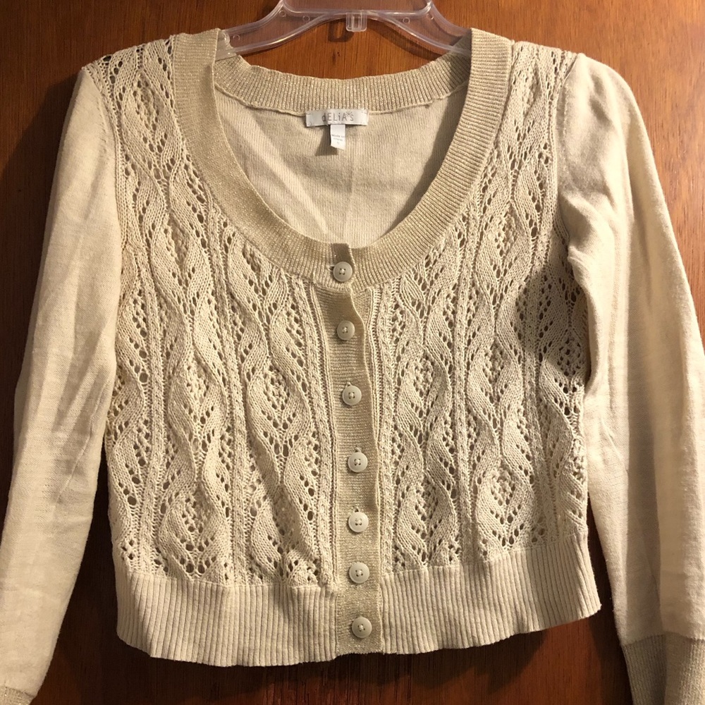 Button Up Delia’s sweater